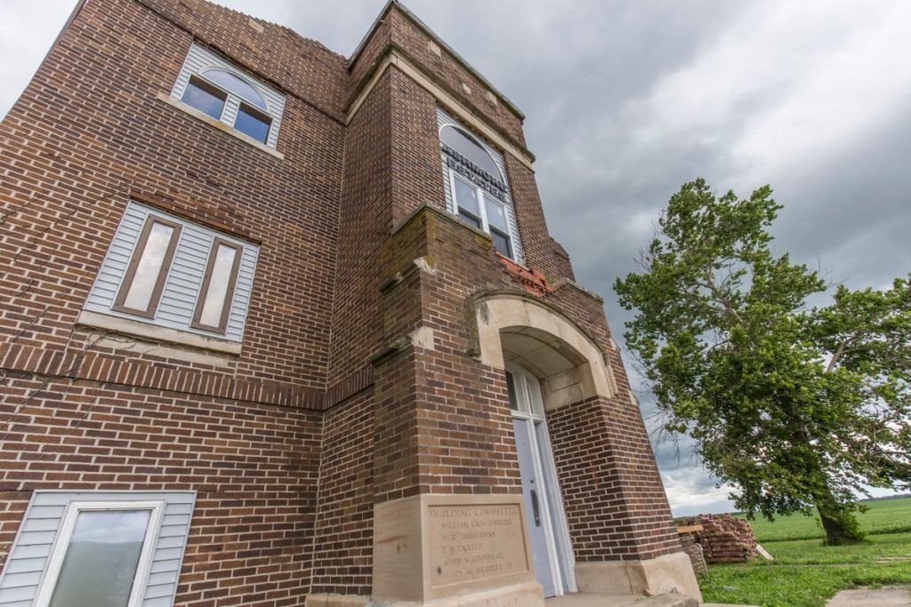 Ashmore Estate's Weather Beaten Exterior