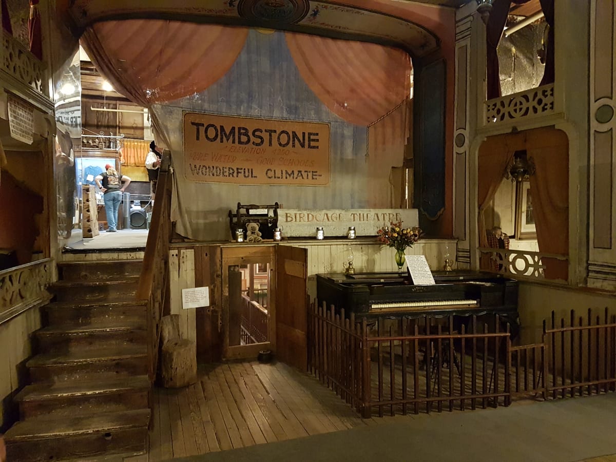 Arizona's Bird Cage Theatre, a place for miners and ghosts