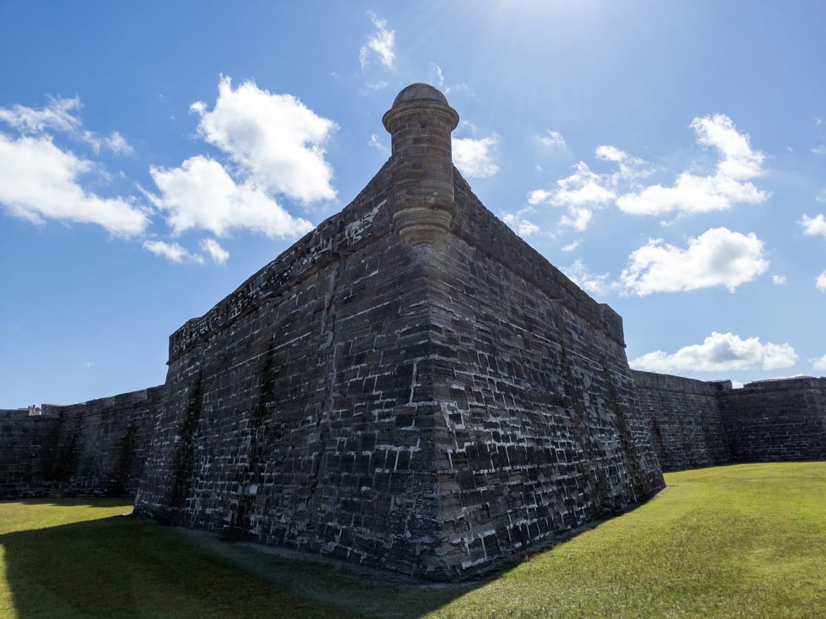 Castillo de San Marcos famous haunted fort