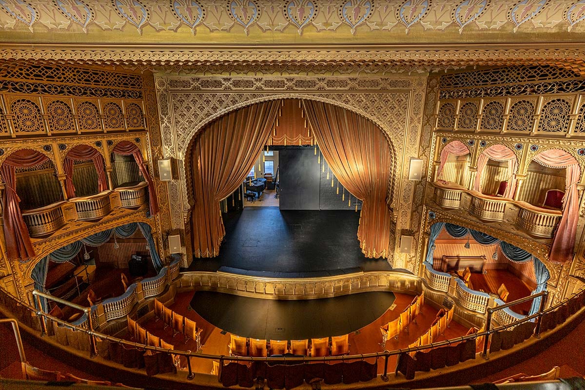 Mabel Tainter Theater is rumored to be haunted by its namesake