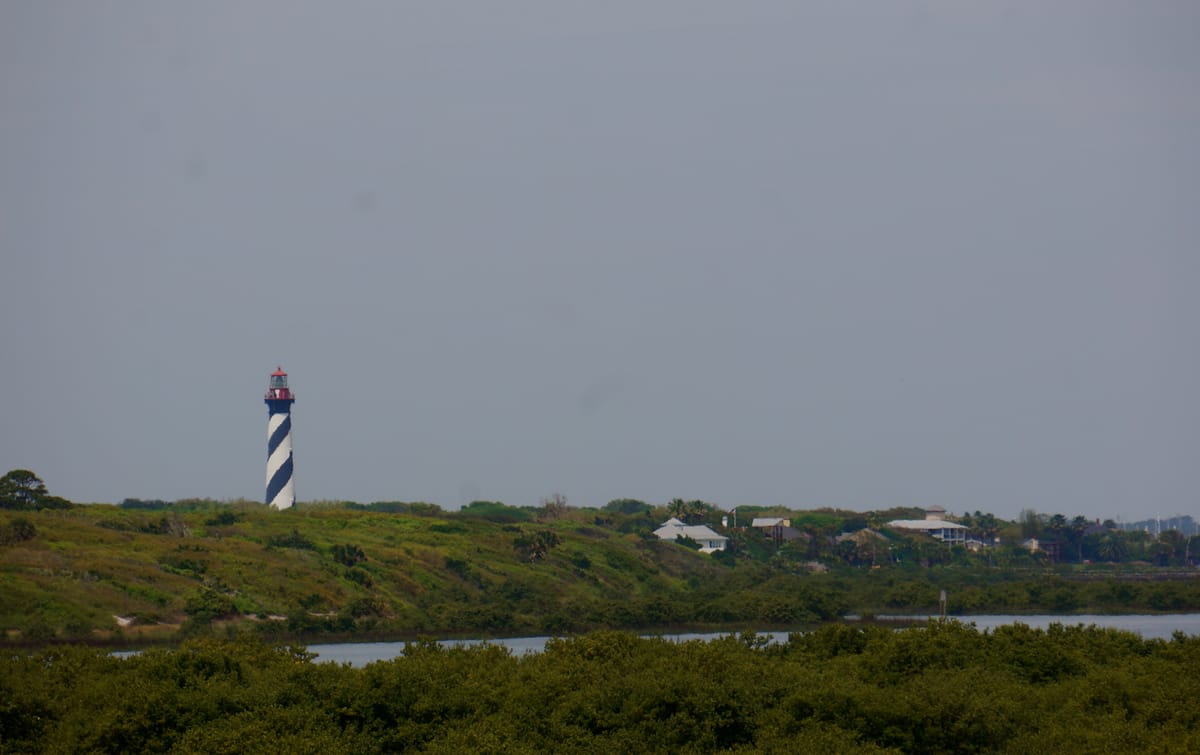 St. Augustine Lighthouse haunted my many watches over the shore