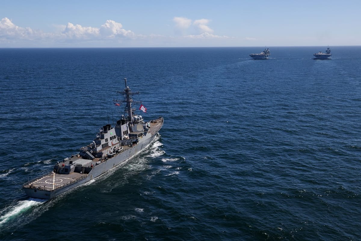 USS The Sullivans sails in the name of fallen brothers
