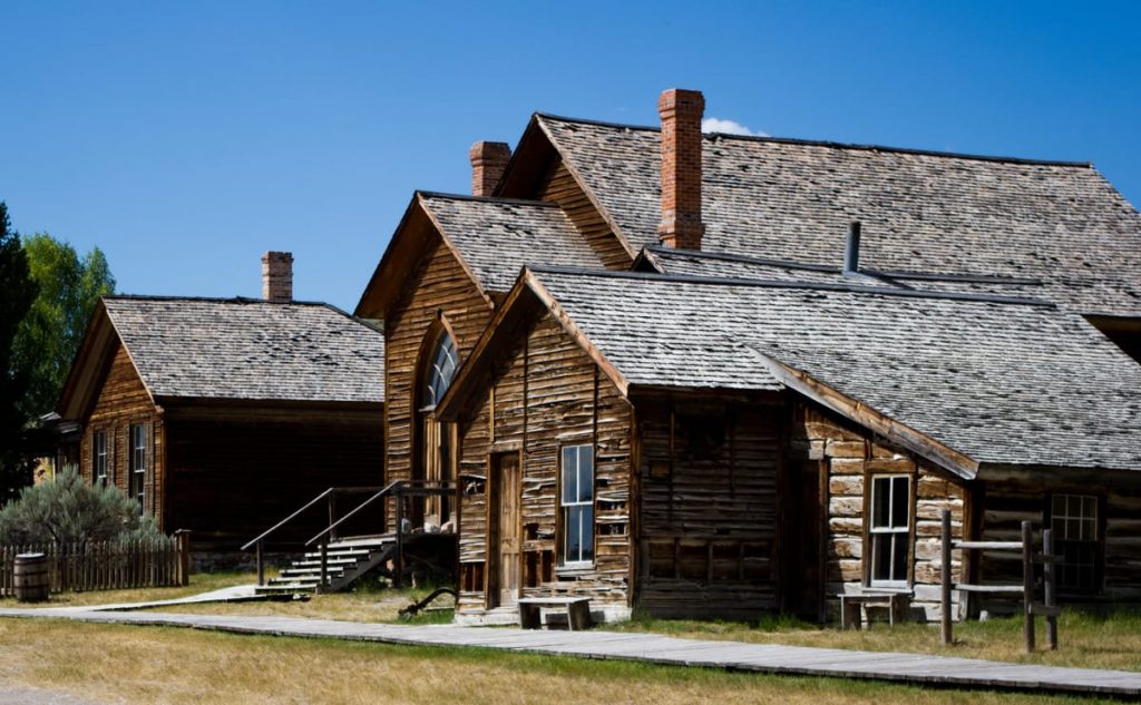 Bannack Ghost Town, a meticulously cared for abandoned town, is claimed to be haunted