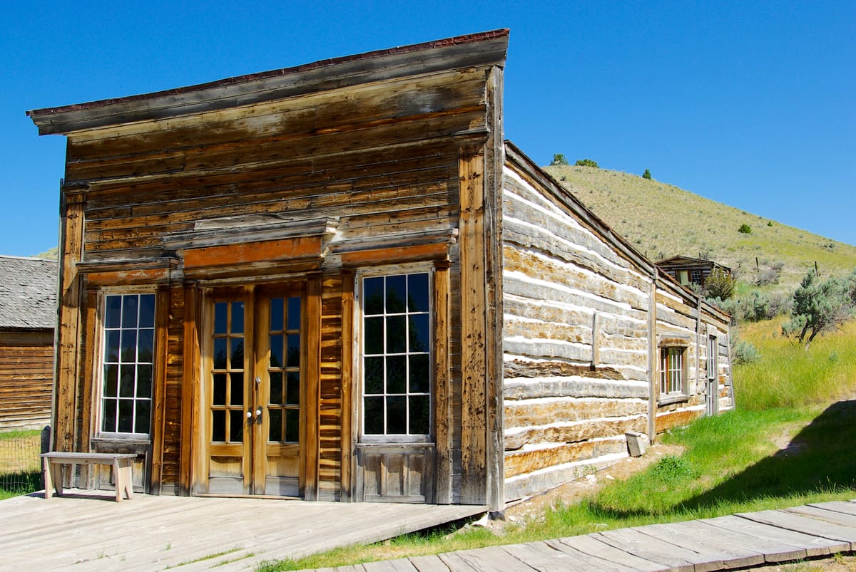 Bannack Ghost Town's haunted general store