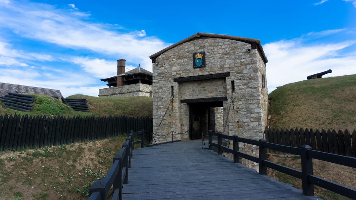 Old Fort Niagara's imposing guard tower