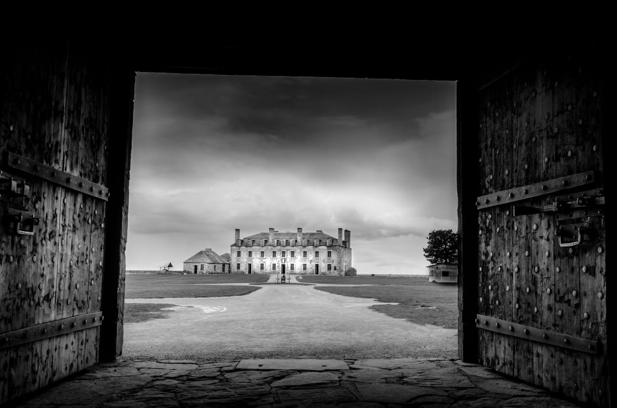 Old Fort Niagara's purportedly haunted battlements