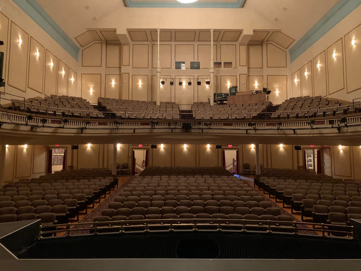 The Grand Opera House in Dubuque, Iowa - rumored to be haunted