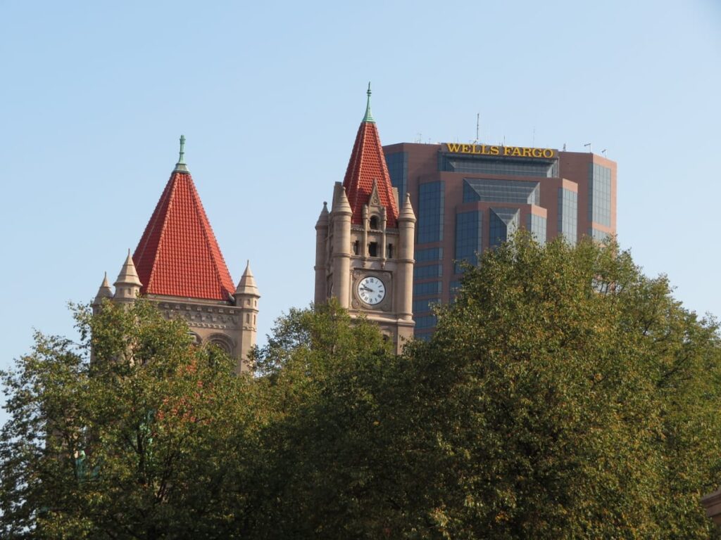 The Landmark Center in Minnesota is rumored to be haunted