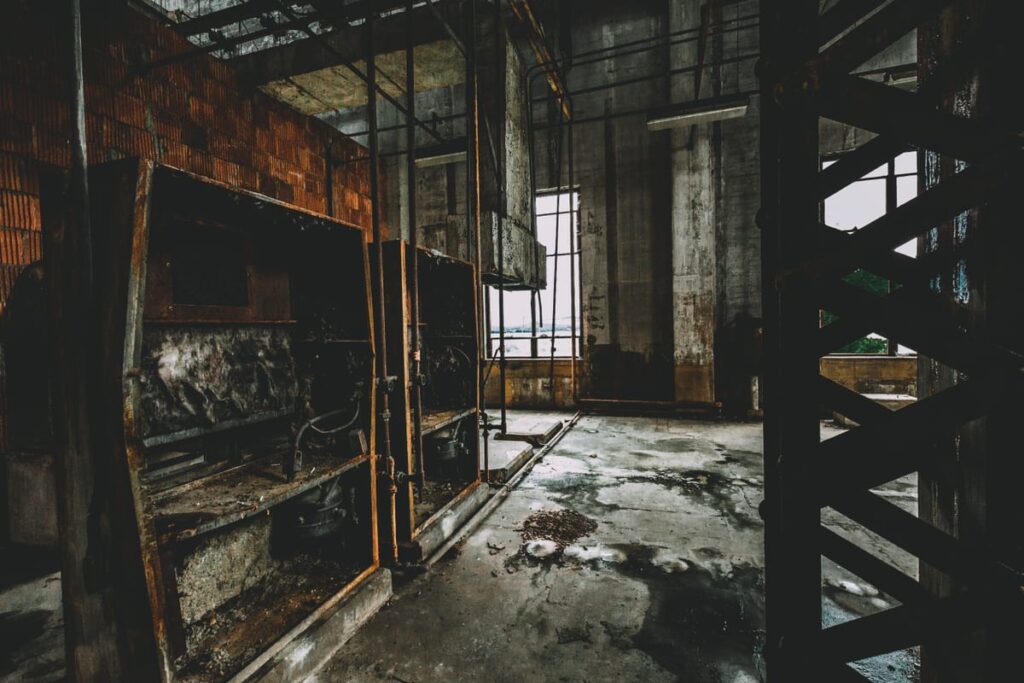 Disembodied footsteps are often heard in the power station areas of the Hales Bar Dam