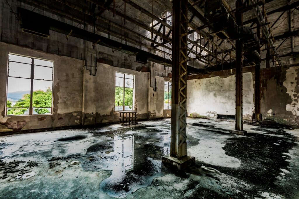 Physical interaction with ghosts at the old dam is something frequently reported