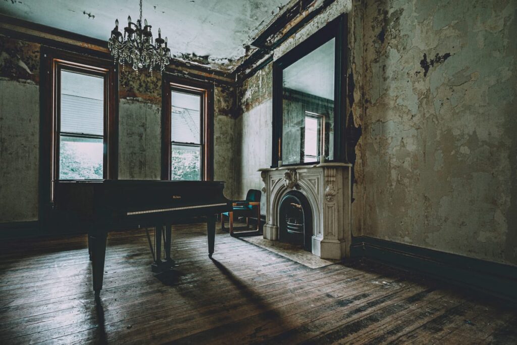 Find Ghostly History Inside Indiana's Haunted Stone Mansion