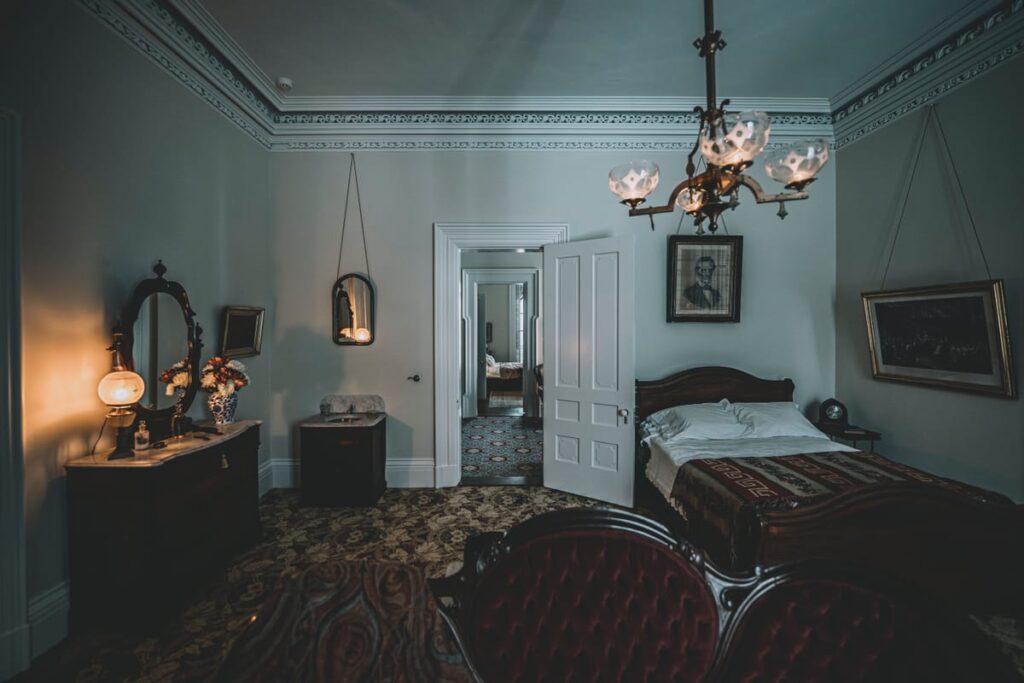 The most famous room within Janesville's Lincoln-Tallman House