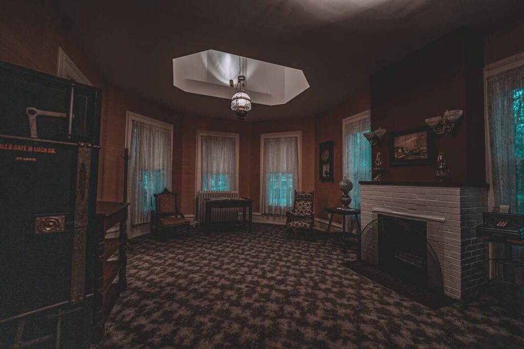 An in-home doctor's office within the Cheney Mansion, said to be the source of many supernatural encounters in the building