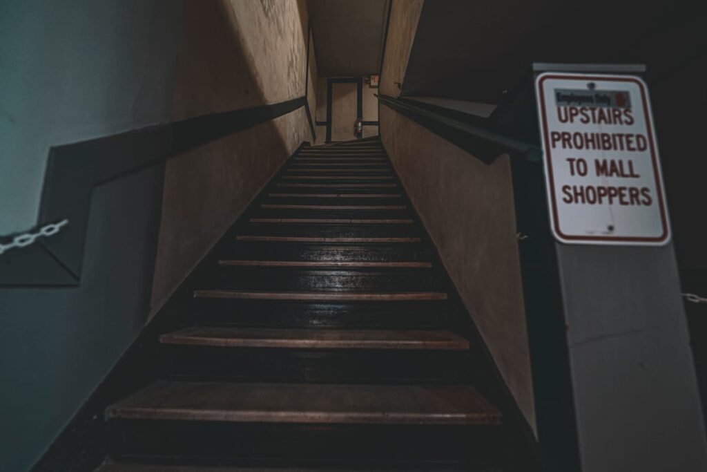 The Jasmine Lady is said to appear on these stairs, but is her haunting what it seems?