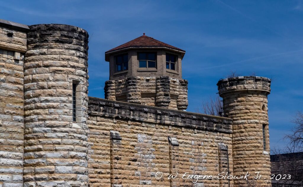 Old Joliet Prison's Castle like exterior
