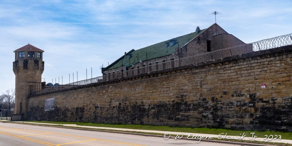 Joliet, Illinois' imposing, walled off Old Joleit Jail is rumored to be haunted