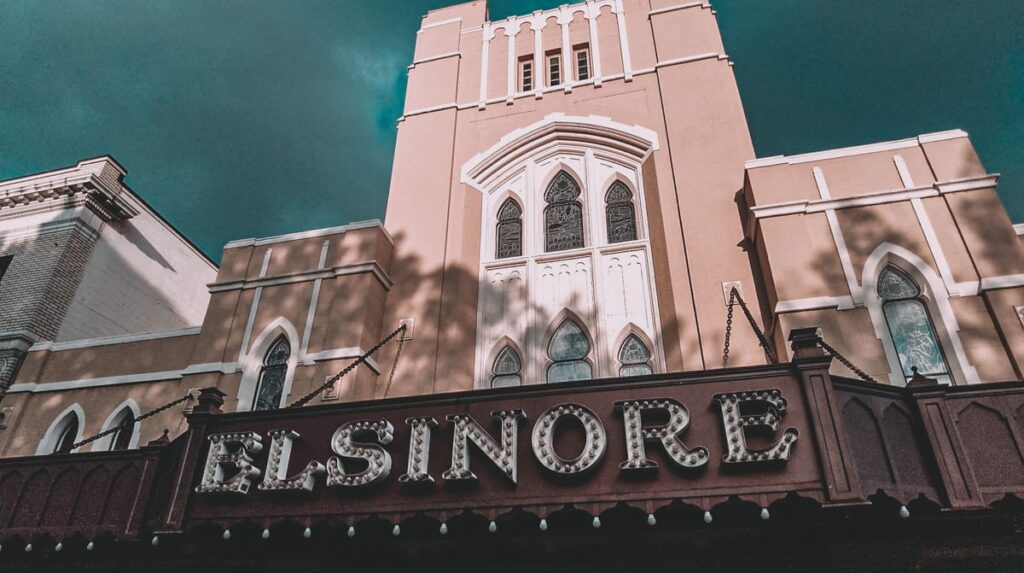 The historic and haunted Elsinore Theatre in Salem, Oregon
