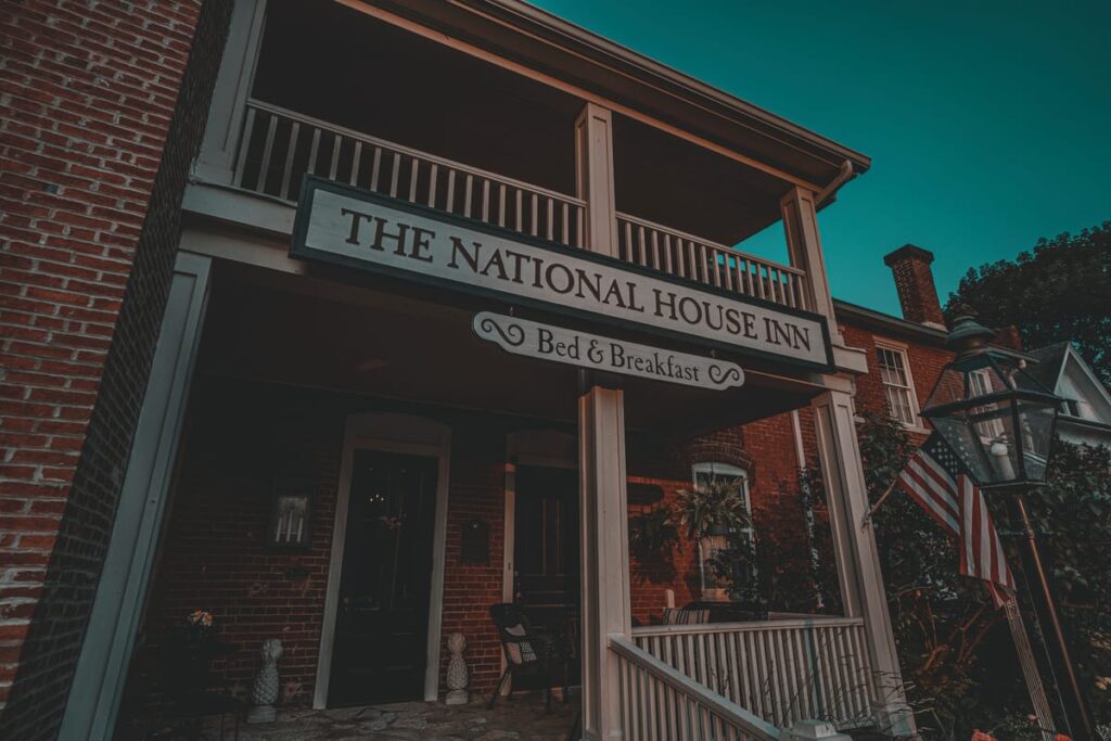 The sun sets on this haunted bed and breakfast in Michigan
