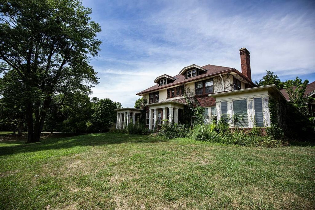 Another area full of paranormal claims is the warden's house on the property