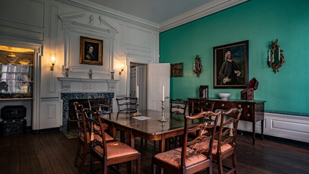 Strange footsteps can often be heard moving throughout the bottom floor of the Powel House